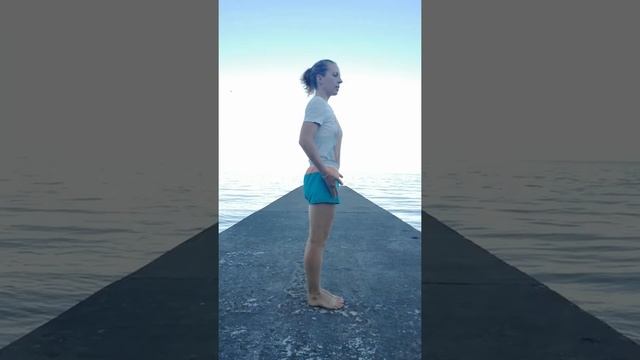 тадасана или поза горы