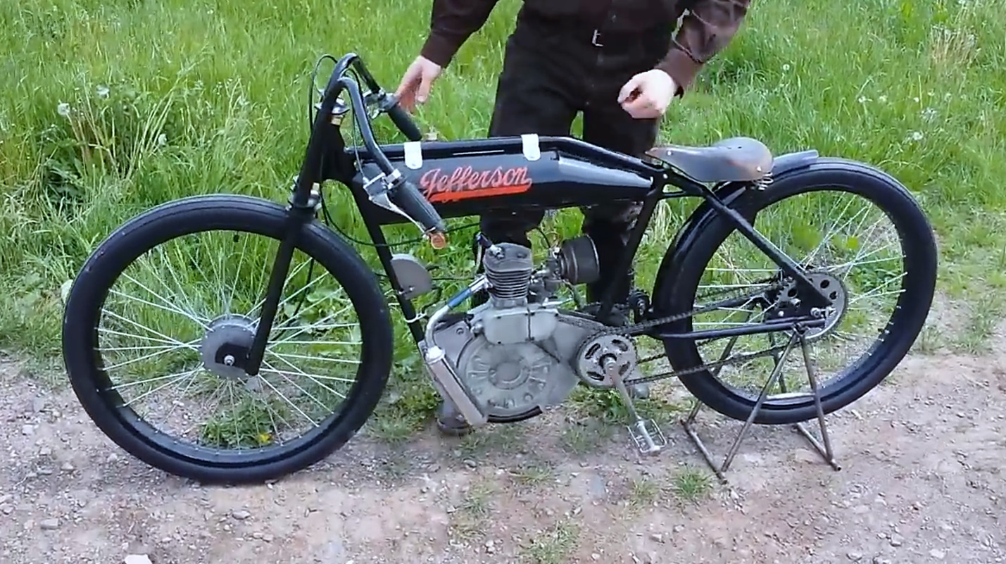 Jefferson 1000cc РјРѕС‚РѕС†РёРєР» 1914