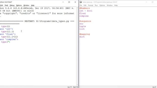 Python Basic Data Types with Example