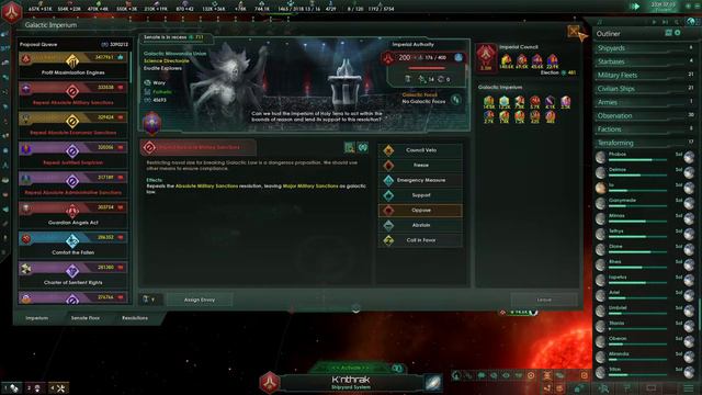 Stellaris: Imperium of Man: G.A.S.D.: Part 52: Activation of the No Primitives Systems plan смотреть онлайн