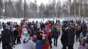 "Проводы Русской зимы"  в парке пгт. Новозавидовский