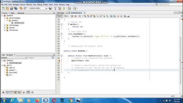 Java the complete Reference Ninth Edition (Chapter 14) Example (1) Simple Generics Example смотреть онлайн