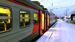 Из окна ЭЛЕКТРИЧКИ: Линда - Кеза  / From the window of the ELECTRIC TRAIN: Nizhny Novgorod region