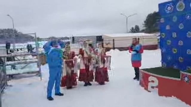 Награждение команд районов на "Витебской лыжне" смотреть онлайн