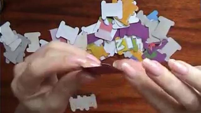 Своими руками. Бобинки для мулине. смотреть онлайн