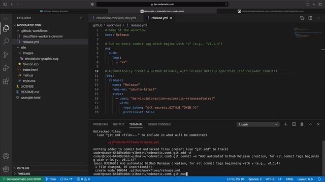 Automating Releases with GitHub Actions смотреть онлайн