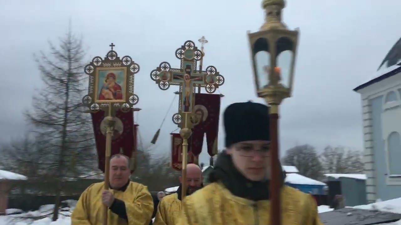 19.12.23 Крестный ход в день памяти святителя Николая, архиепископа Мир Ликийских.