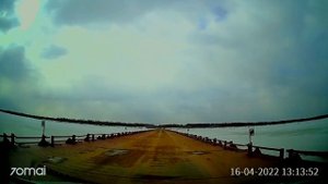 Переправа Вуктыл-Ухта через реку Печора 16.04.2022 г..