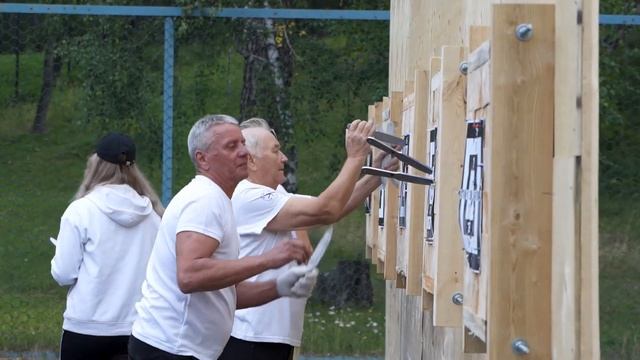 Спортивное метание ножа - Чемпионат и первенство Красноярского края в г. Красноярске - 2023 г. смотреть онлайн