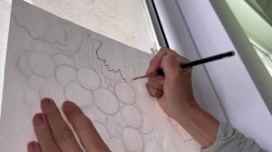 Как перевести подготовительный рисунок на холст. Картон.