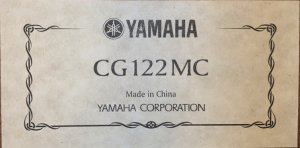 Гитара Yamaha CG122MC массив кедр - Зимняя сказка. ( Захаров Е.В. )