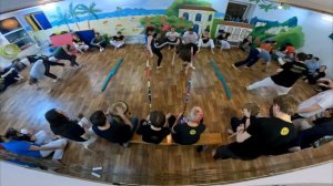 Roda de capoeira. Parabens Little Brasil. 28.01.2023. Russian center for capoeira