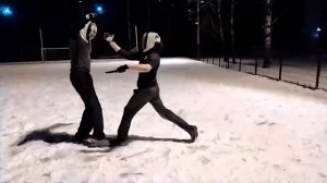 Спортивный ножевой бой каким его не принято показывать