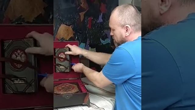 Как красиво оформить две книги разного размера в один подарочный короб? смотреть онлайн