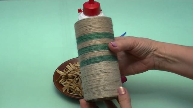 Осенняя поделка для детского сада из природного материала «Букет ромашек» смотреть онлайн