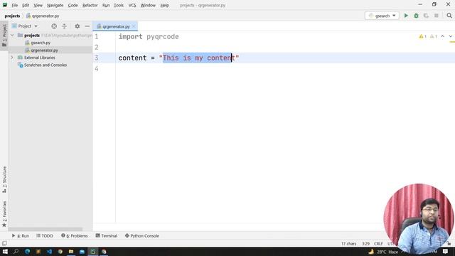 ?QR Code Generator using Python in 4 lines of code || Hindi смотреть онлайн