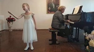 Казимирова Маша 8 лет Коровка Божья Брамс Нижний Новгород академический вокал