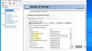 How to Disable Antialiasing – FXAA in Nvidia
