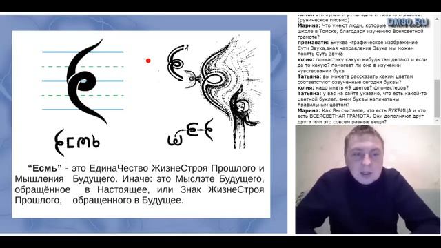 Образы буковъ Аз, + Буки, Веде, Глаголь, Оспода, Есть, Есмь