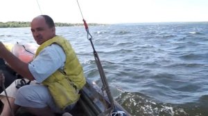Жигулёвская Кругосветка 25/07/2014 03 Выше острова Тушинский