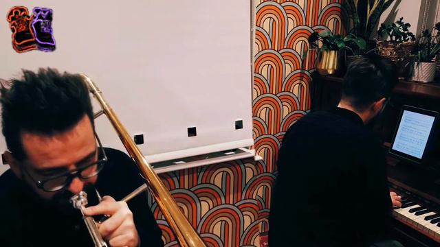 Pink Panther for easy trombone and piano [sheet music] смотреть онлайн