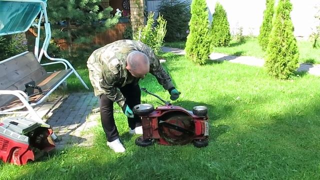 Газонокосилка Einhell GE-CM 36 Li M Kit .Чудо немецкой техники! смотреть онлайн