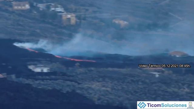 💥🌋NUEVAS FISURAS DEL VOLCÁN DE LA PALMA🌋💥 con coladas de lava muy activas 🟡Comité científico🟡🟡🟡 смотреть онлайн