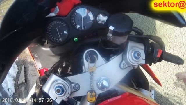 ЗАВОДИМ YAMAHA YZF 600R THUNDERCAT ПОСЛЕ ЗИМЫ 2018