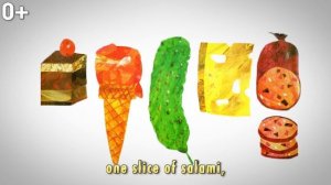 "THE VERY HUNGRY CATERPILLAR" by Eric Carle. Учим дни недели и как считать на английском языке