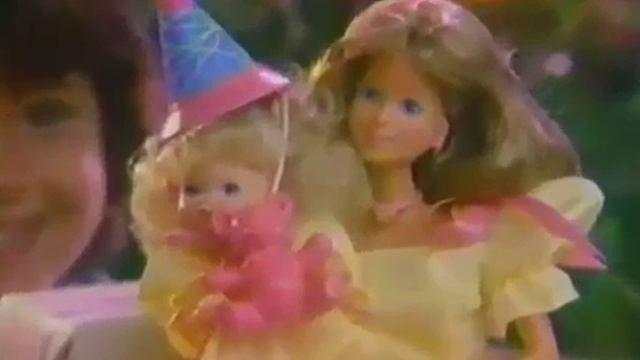Mattel 1985 The heart Family surprise party set