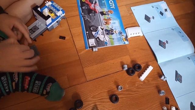 LEGO CITY POLICE 60139. ЛЕГО СИТИ ПОЛИЦИЯ. СОБИРАЕМ НАБОР