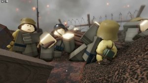 Играю в роблокс игра Новые карты окопная война ранняя альфа