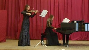 Йозеф Гайдн Соната для скрипки и фортепиано Ре мажор II и III части.