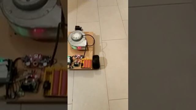 Vacuumbot (Arduino Bluetooth controlled vacuum cleaner robot)