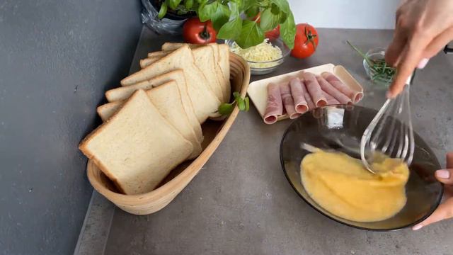 Breakfast Ham Sandwich | Ham and Cheese Sandwich Recipe смотреть онлайн