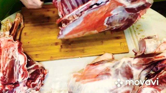 РАЗДЕЛКА ЦЕЛОГО БАРАНА! ЗАГОТОВКИ для разных блюд. смотреть онлайн