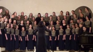 Хоровые вариации на тему р.н.п. в обр. С.Ф. Грибкова «Камаринская» - Хор ПЕРЕЗВОНЫ ДШИ им. Глинки