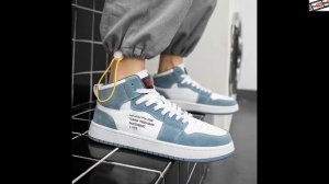 #Кроссовки #мужские #на #шнуровке, #Вулканизированная #подошва, #повседневная #спортивная #обувь