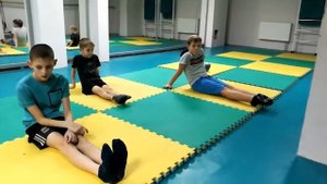 Прыжки в воду. Тренировка 26.12.2019 (1 часть, зал)