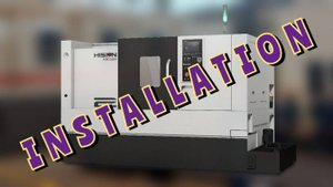 Монтаж и запуск токарного станка Hision с ЧПУ Fanuc