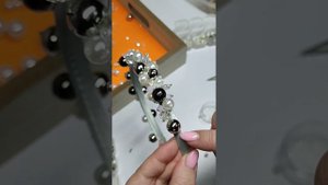 Блеск и красота. Ободок из бисера своими руками 💕