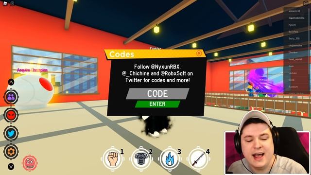 ALL 36 SECRET MAX CHIKARA CODES IN ANIME FIGHTING SIMULATOR Roblox смотреть онлайн