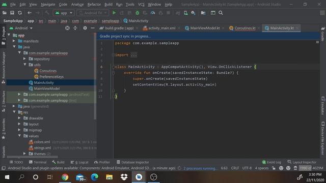 Android Studio (Kotlin) Data Store смотреть онлайн