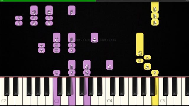 How to Play Gigachad on Piano смотреть онлайн