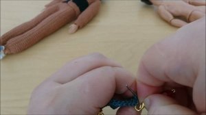 Спортивный костюм  для Кена. Кофта и штаны. Вязание крючком