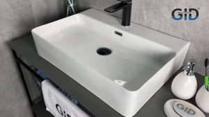 Накладная раковина для ванной Gid N9256