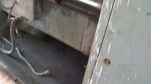 Установка токарного станка в гараже и начало восстановительных работ