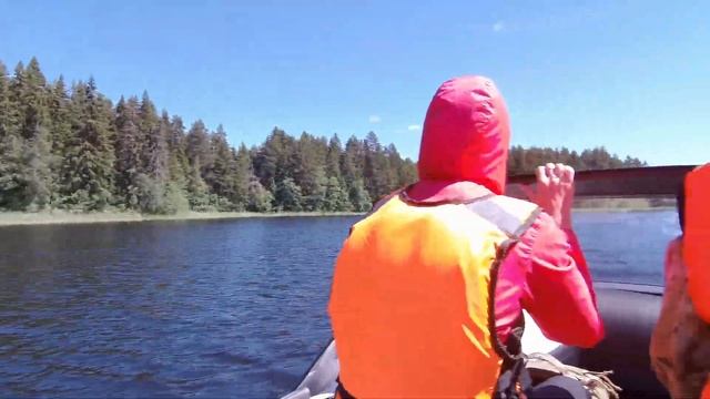 Селигер 2020. Лодка ПВХ RiverBoats RB — 370 (Киль). Мотор Альфа 9.8 лс. смотреть онлайн