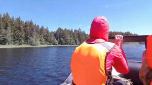 Селигер 2020. Лодка ПВХ RiverBoats RB — 370 (Киль). Мотор Альфа 9.8 лс.