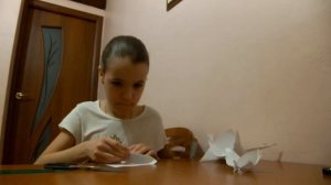 Делаю АИСТА из листа бумаги